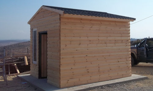 מחסנים מעץ בהתאמה אישית